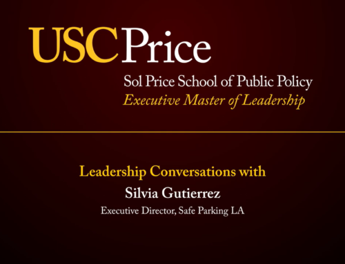 USC Leadership Conversations with SPLA Executive Director